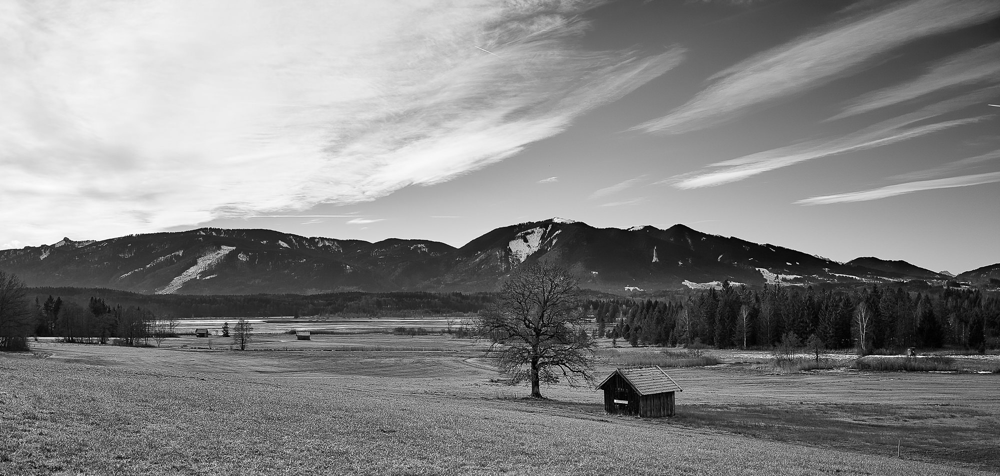 autumn at lake Staffelsee, Upper Bavaria